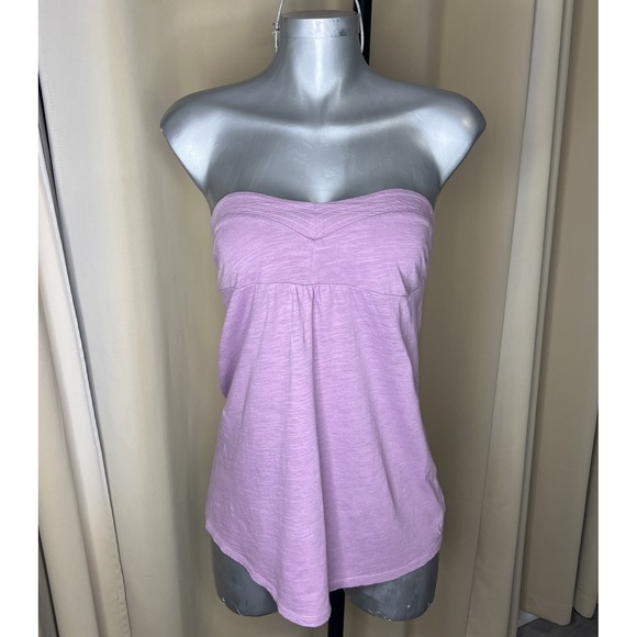 American Eagle Outfitters Tops - American Eagle Y2K Lilac Purple Strapless Babydoll Tube Top Coquette M